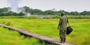 Nature walk in semuliki national park